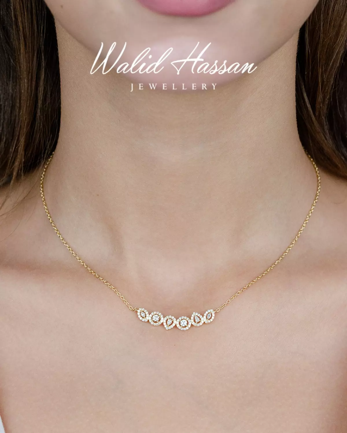 diamond necklace 1371 image