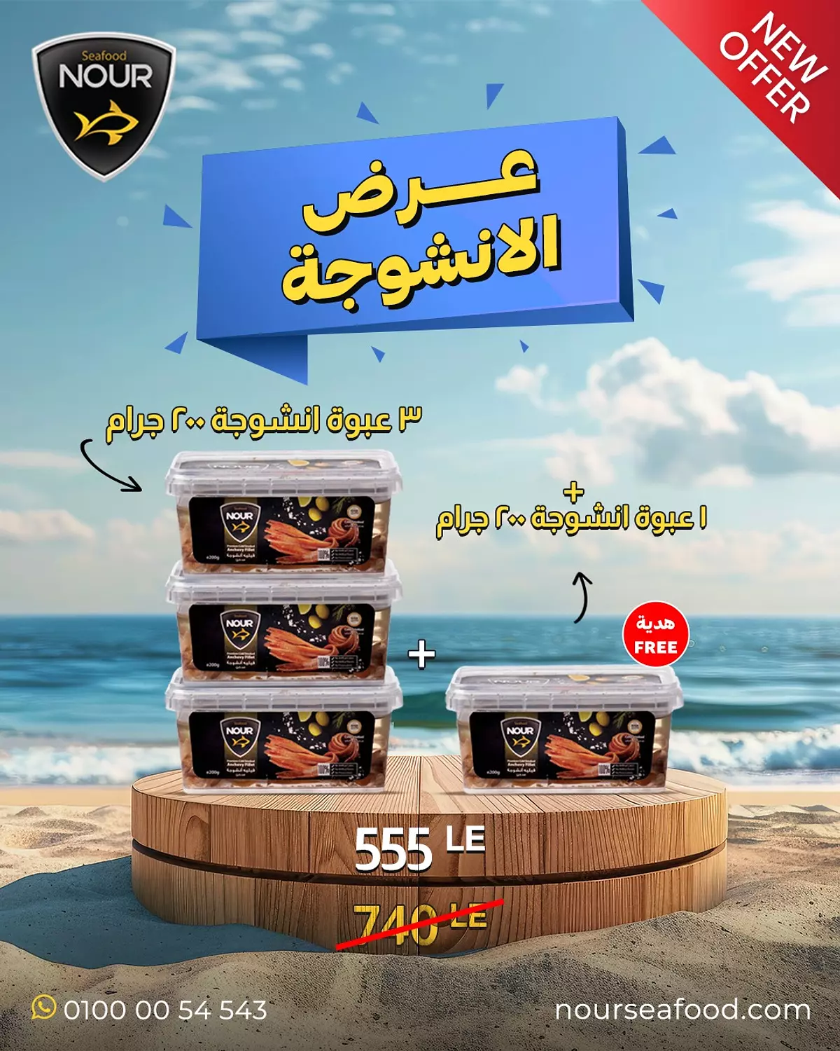 Premium Cold Smoked Anchovies Fillet Offer image