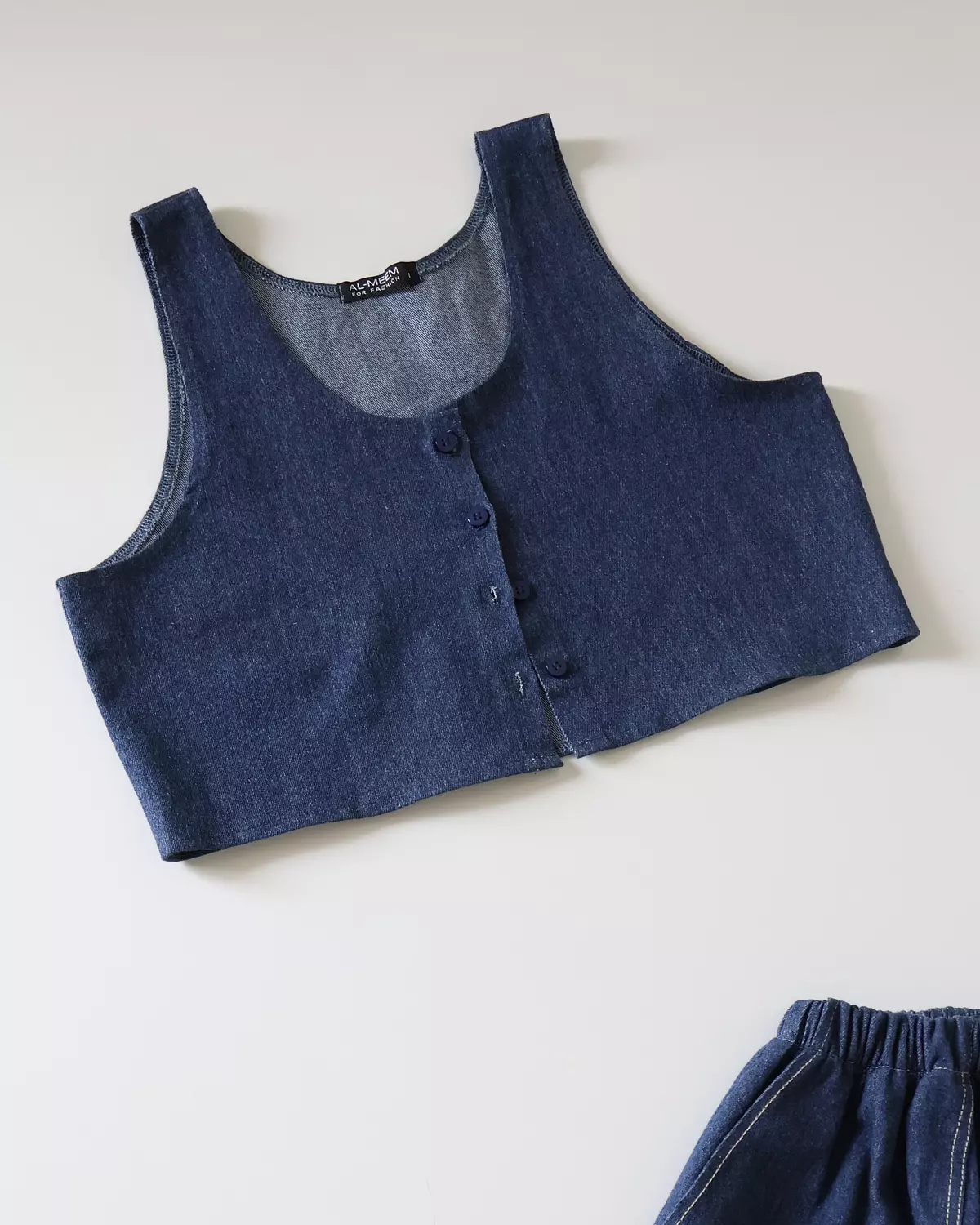 DENIM VEST TEENAGR image
