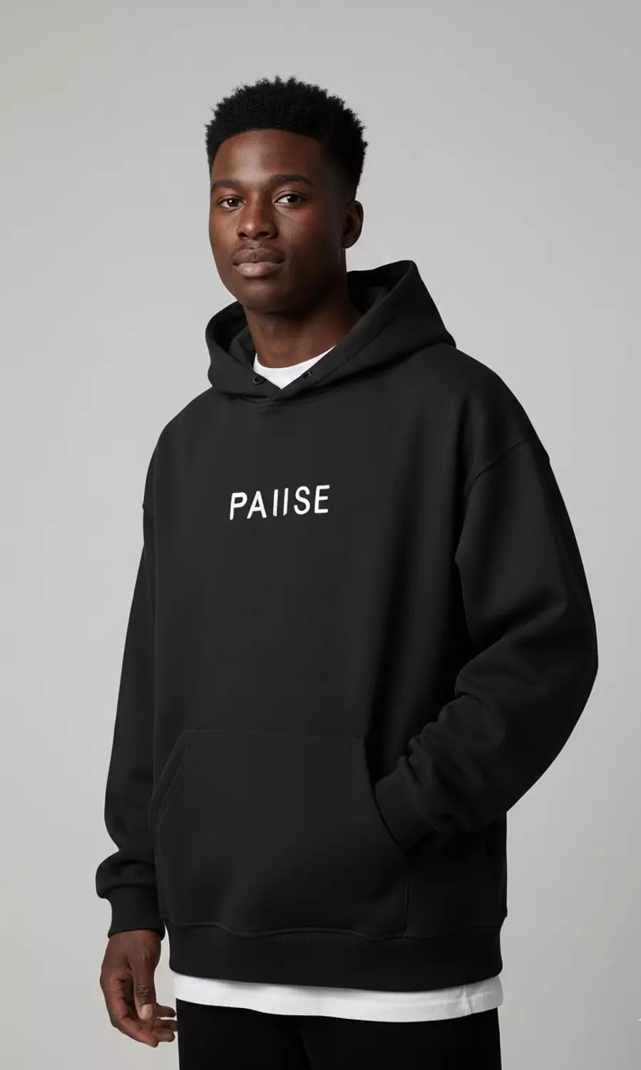 Pause Hoodie _ Black 2