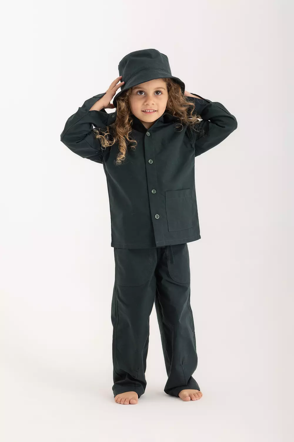 The Coucou Kids Oxford Bucket Hat image