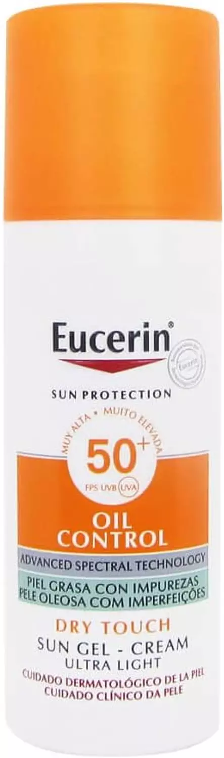 EUCERIN OIL CONTROL SUNSCREEN DRY TOUCH GEL CREAM SPF + 50 - 50 ML image