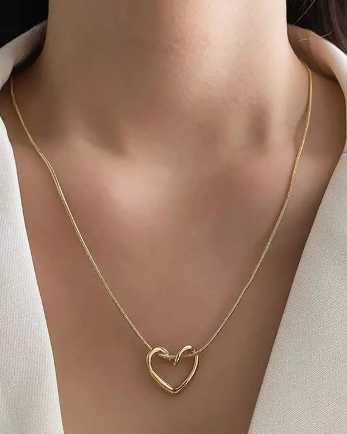 Heart necklace N45 hover image