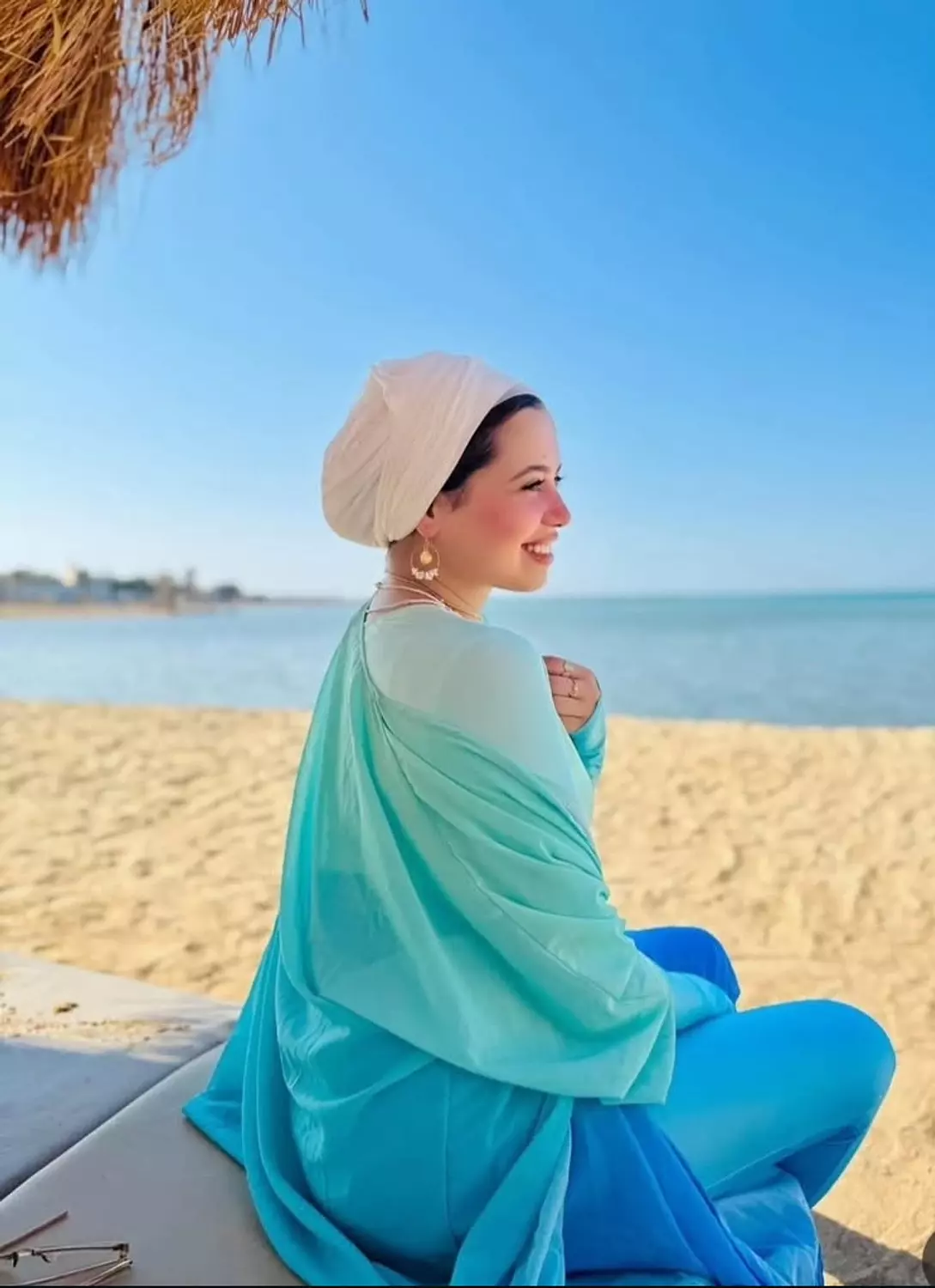 Shades of green burkini  7