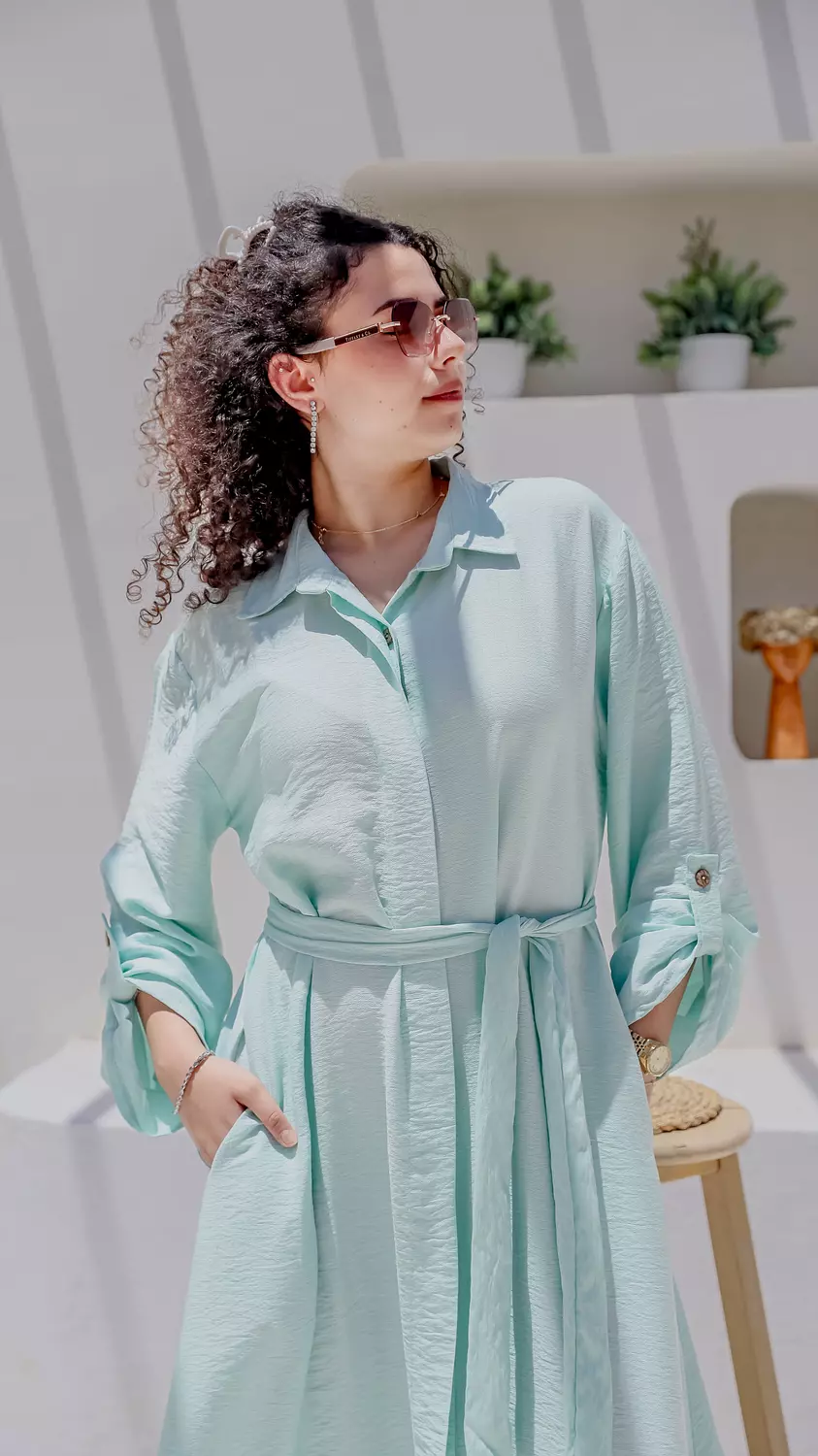 Linen Dress 1