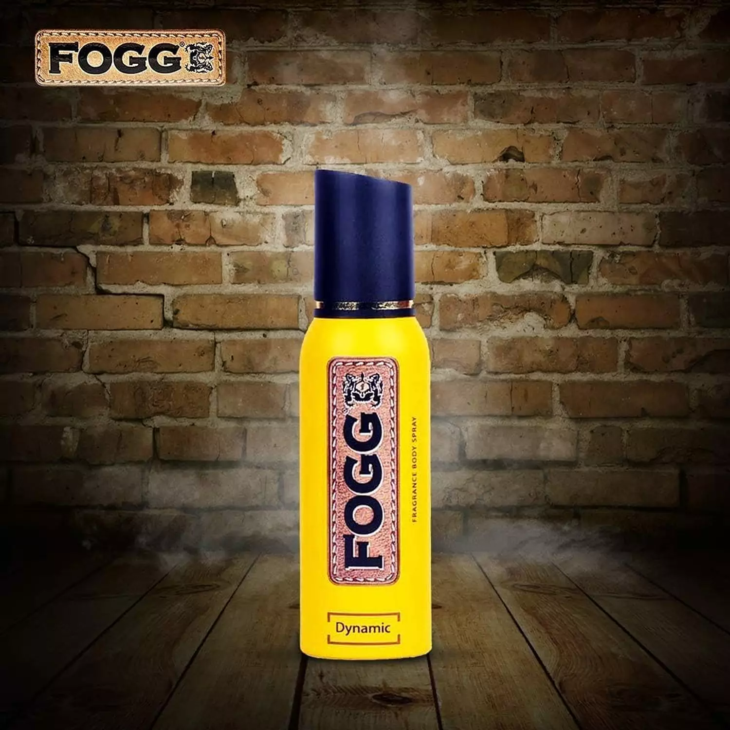 FOGG DYNAMIC PERFUME SPRAY -YELLOW-120ML  2