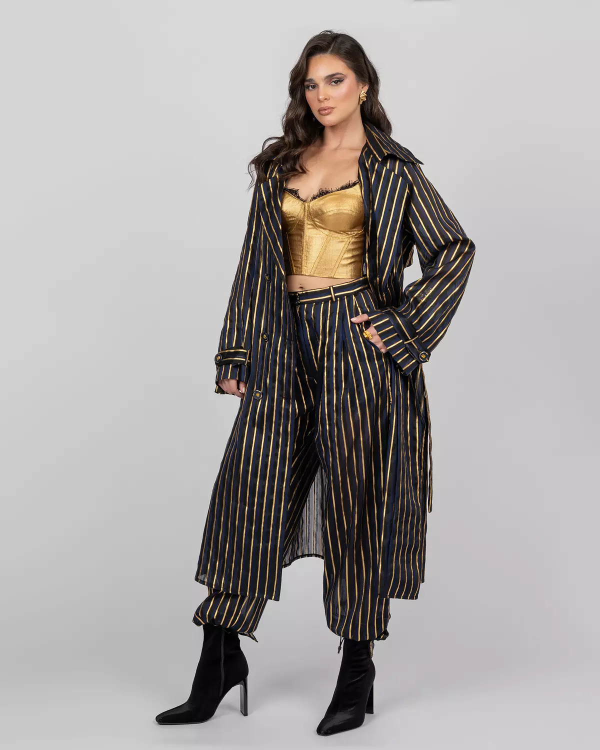 Organza Trench Coat 8