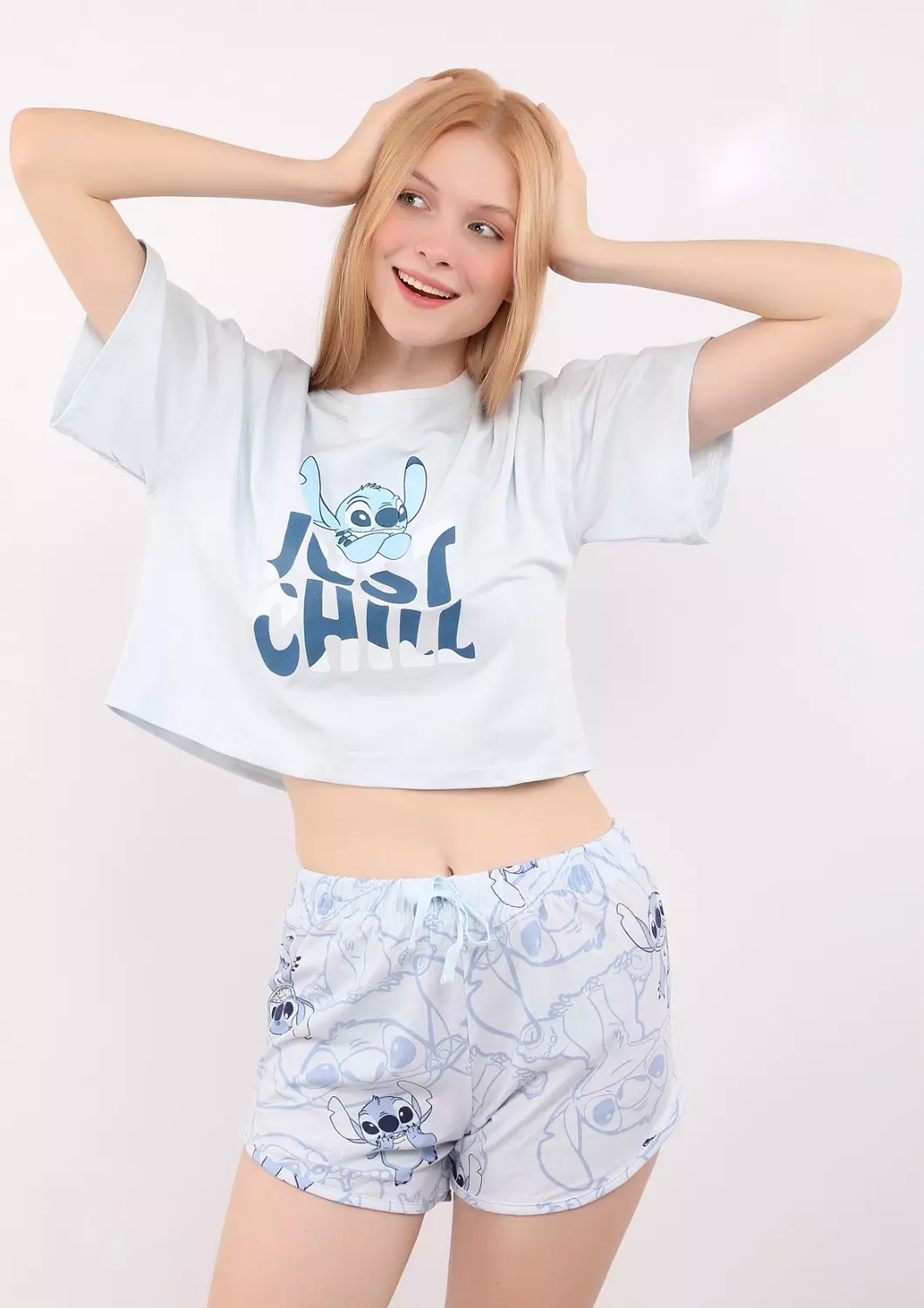 S223 Chilly Stitch Pajama Set image