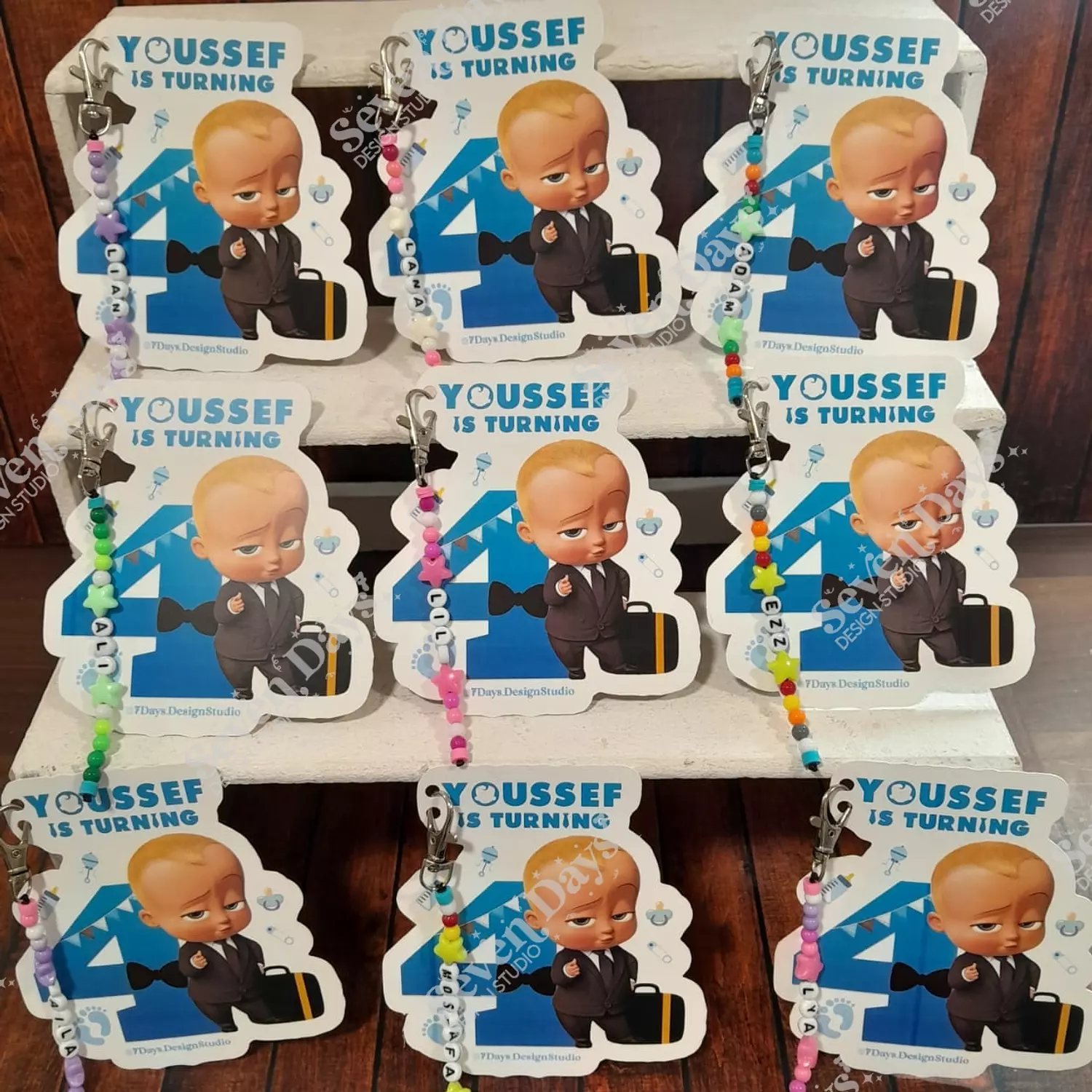 Boss Baby Chain Card 2