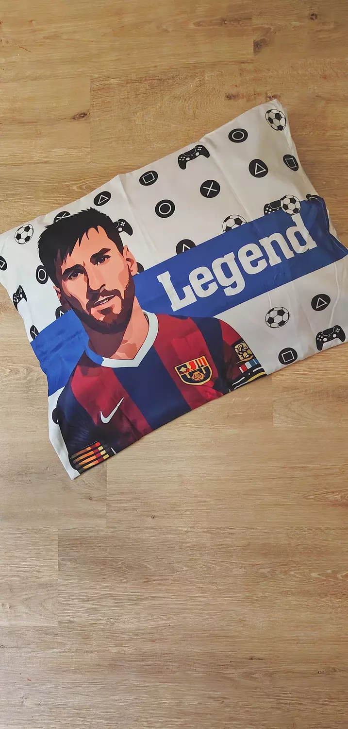 Messi pillow case image
