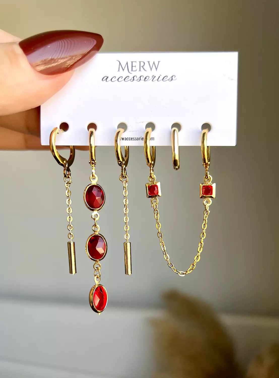 Full red set  image