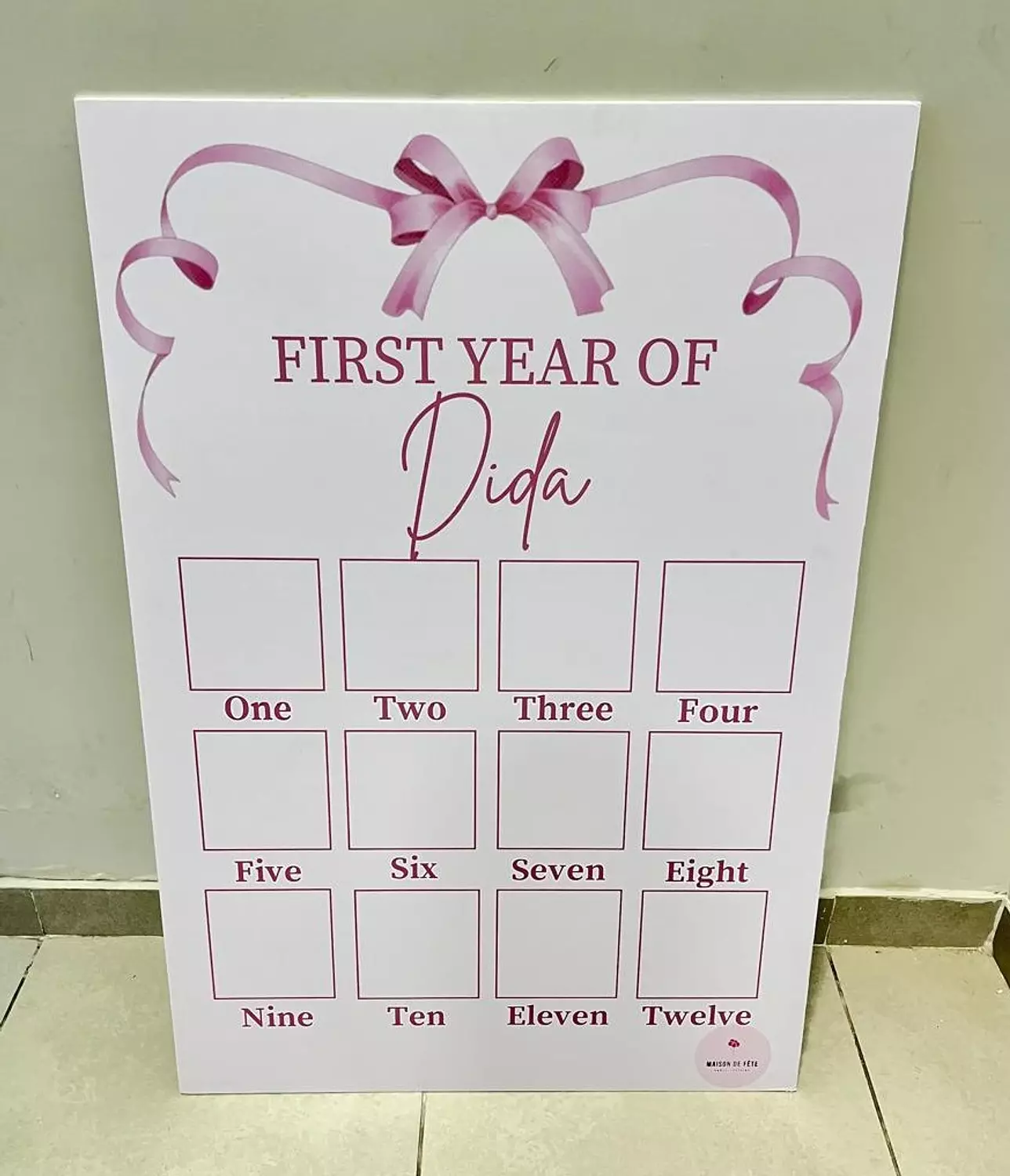 12 months Frame Banner 9