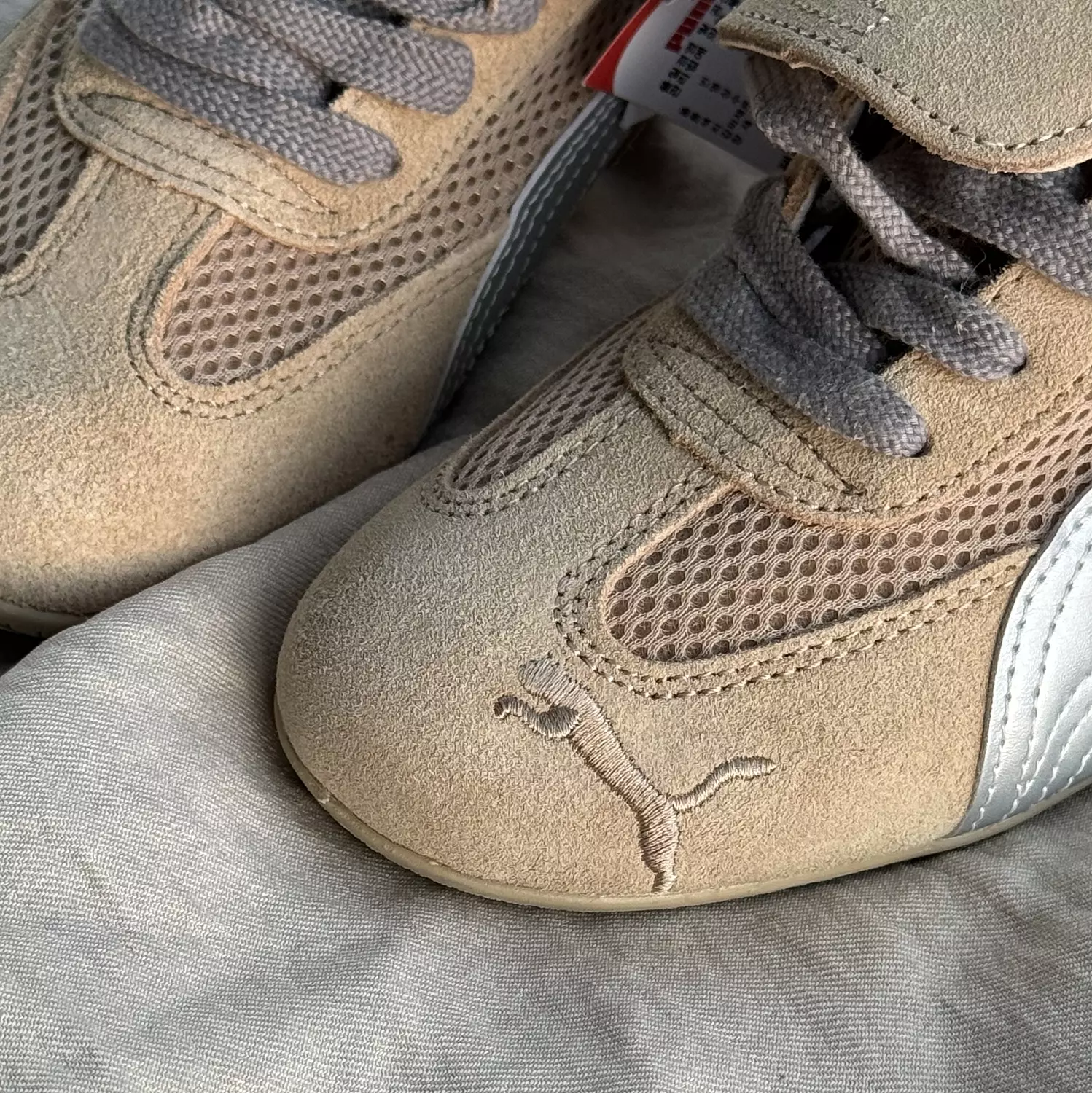 Puma x Open Yy Speedcat Prairie Tan Matte Silver image