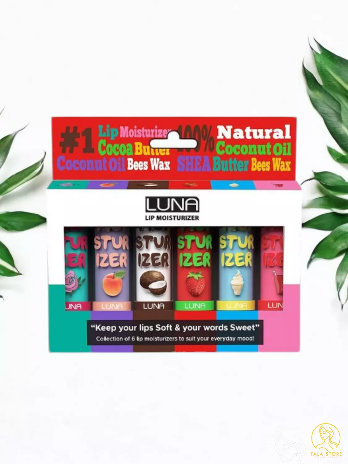 Luna Lip Moisturizer Set - 6 Pieces image