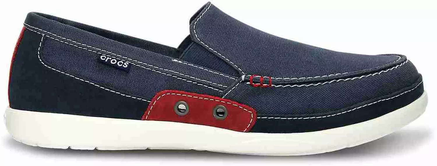 Crocs Men's Walu Slip on Casual Navy  image