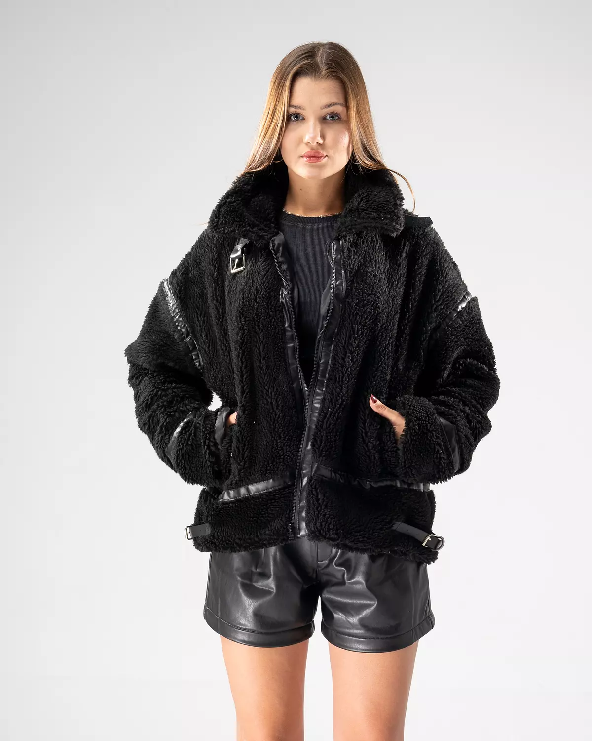 Teddy Bomber Jacket 2