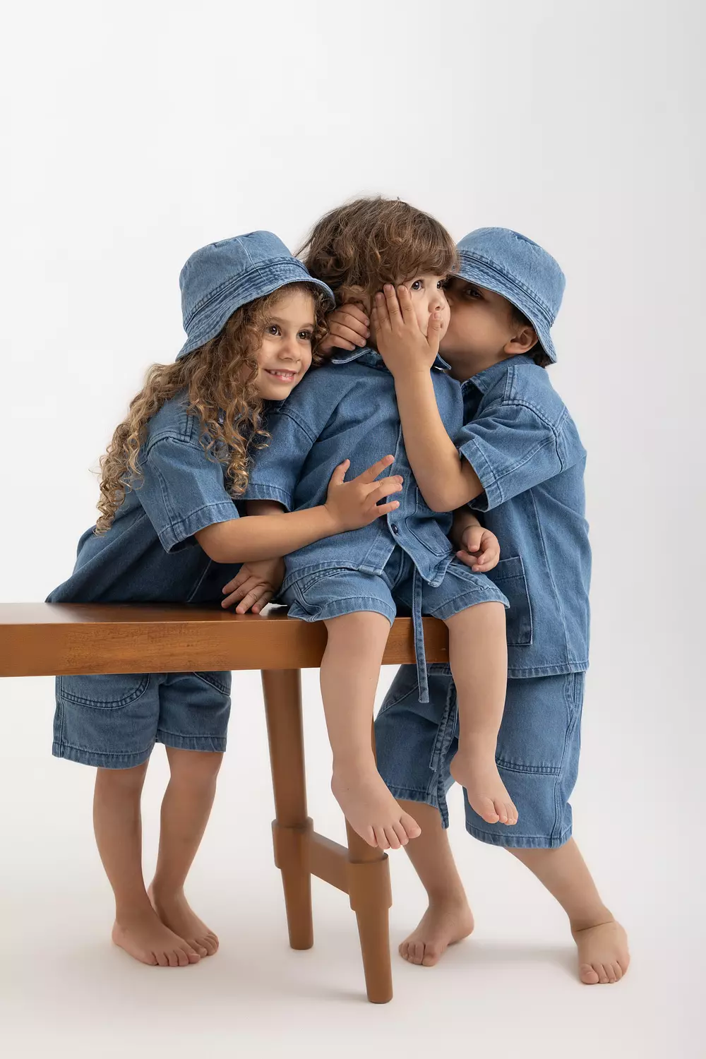 The Kiko Denim Kids Half-Sleeve Shirt 6