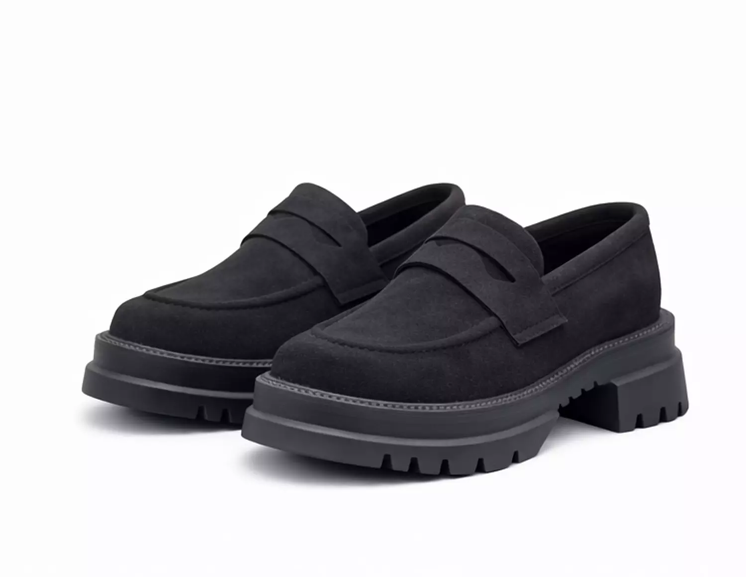 Prime Chunky Loafer BLACK image
