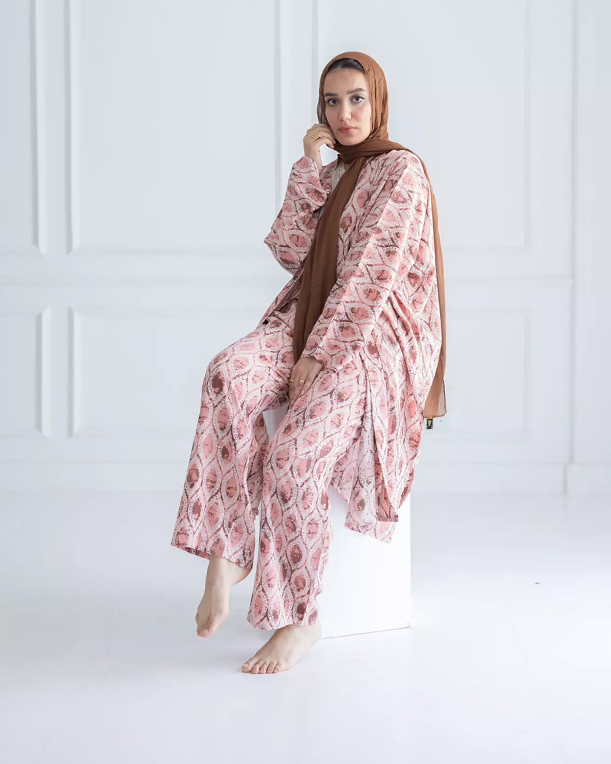 Mora Pink Suit 1