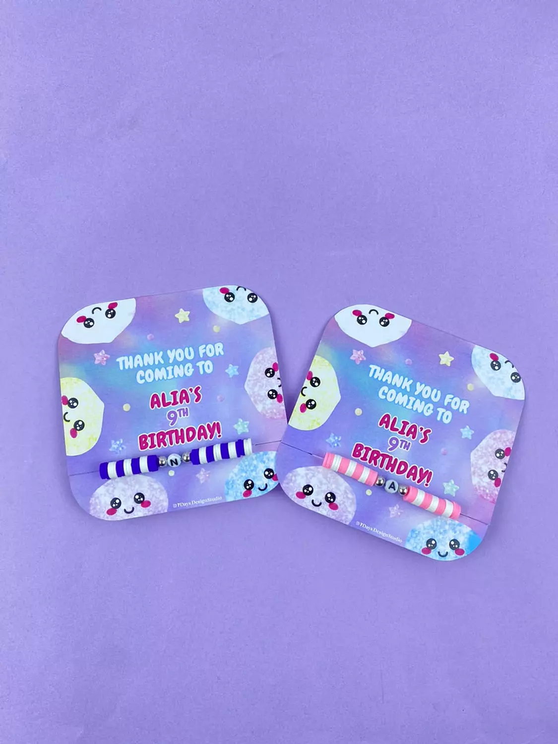 Squishy & Sparkly Chain Card 8