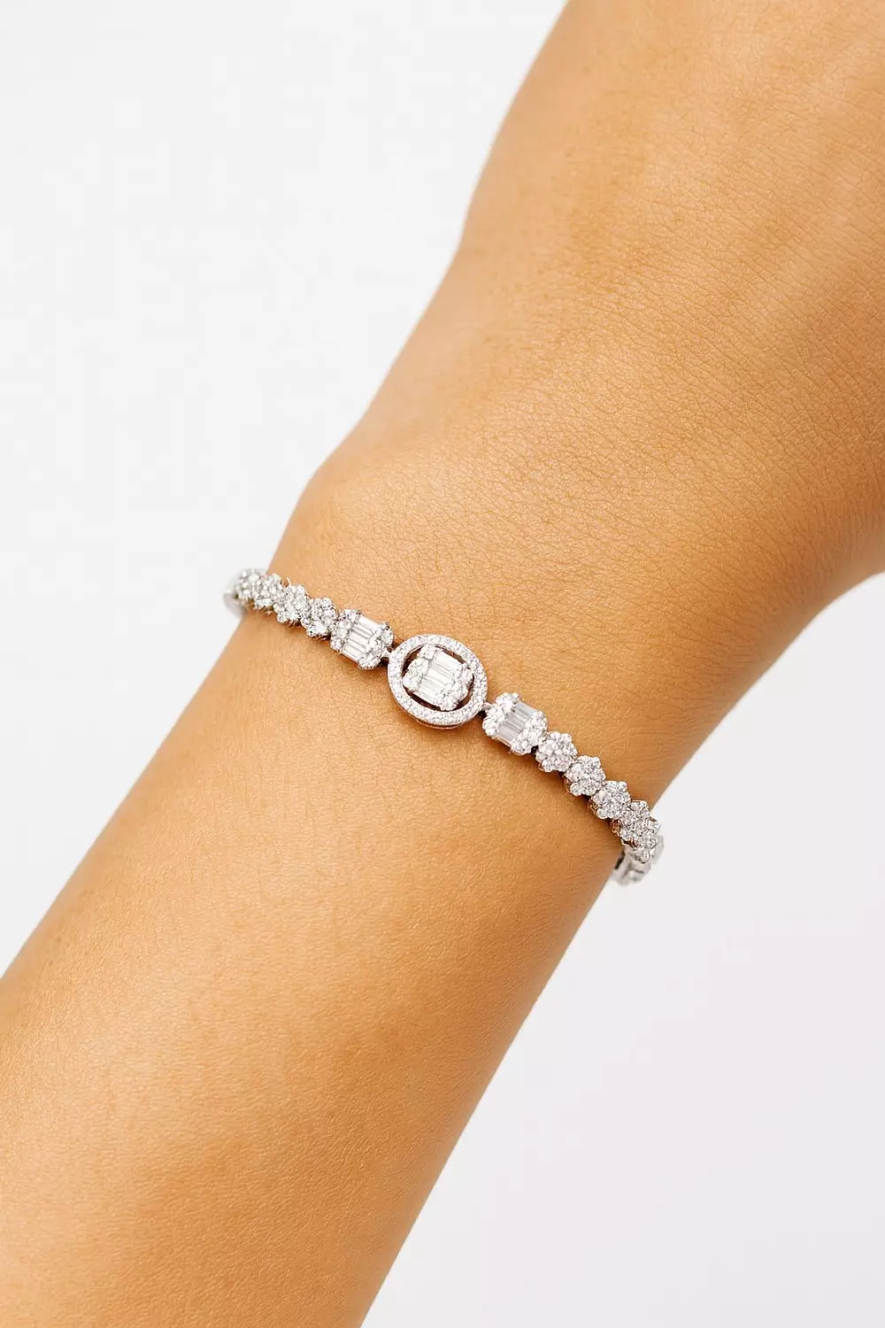 Silver Bracelet Bagget 1