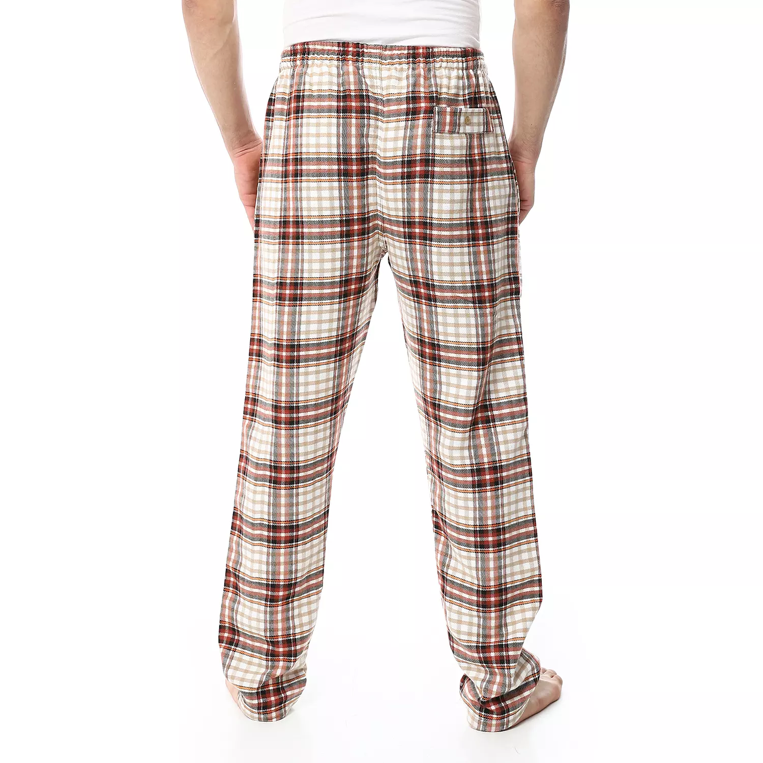 Shorto Winter Check Pants -  Black * Red * Beige - 4045 - 7 3