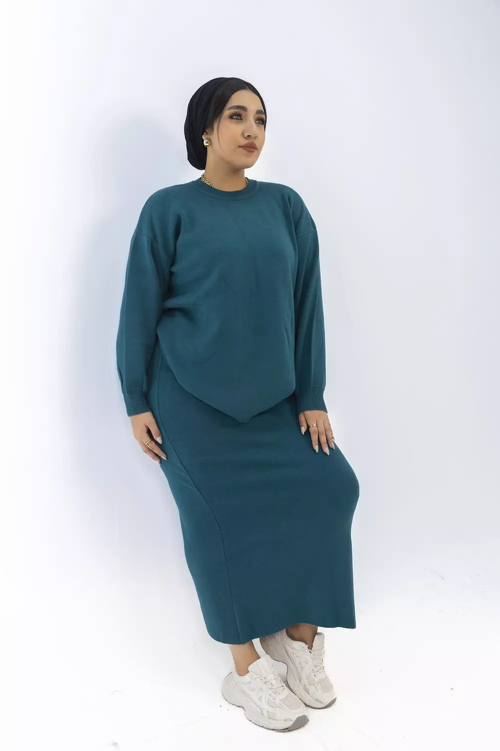 Knitted Skirt Set 7