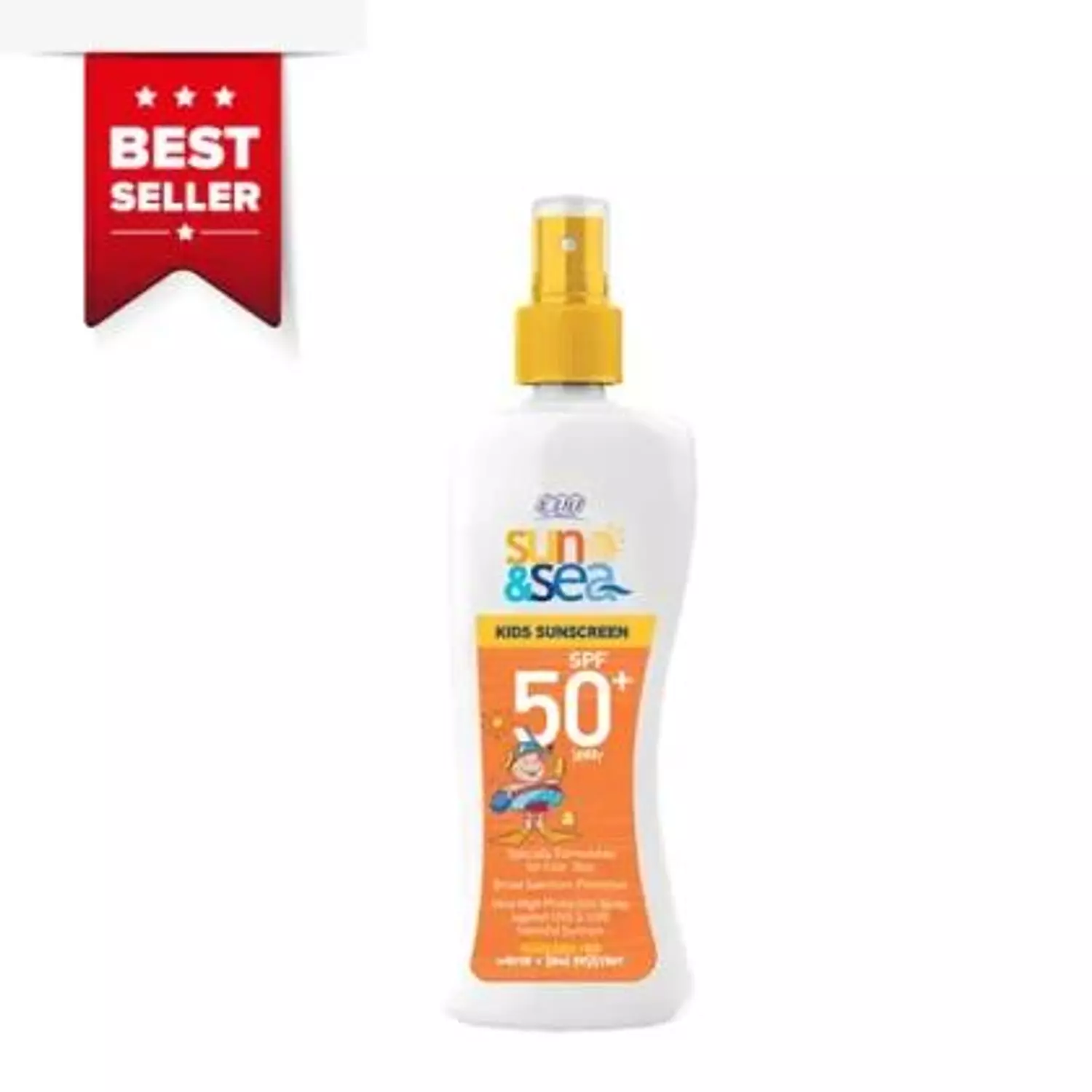 Best Seller - Eva Sun & Sea Sun Screen Spray For Kids SPF 50 - 200 ml image