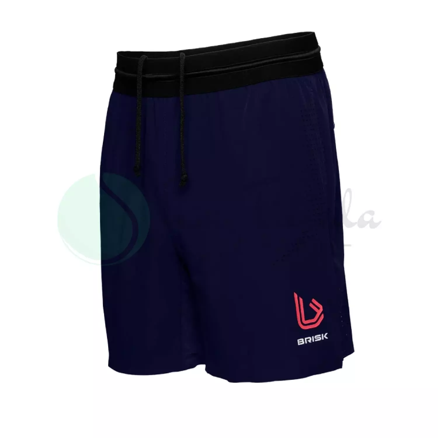 Brisk Navy Blue Shorts - Man image