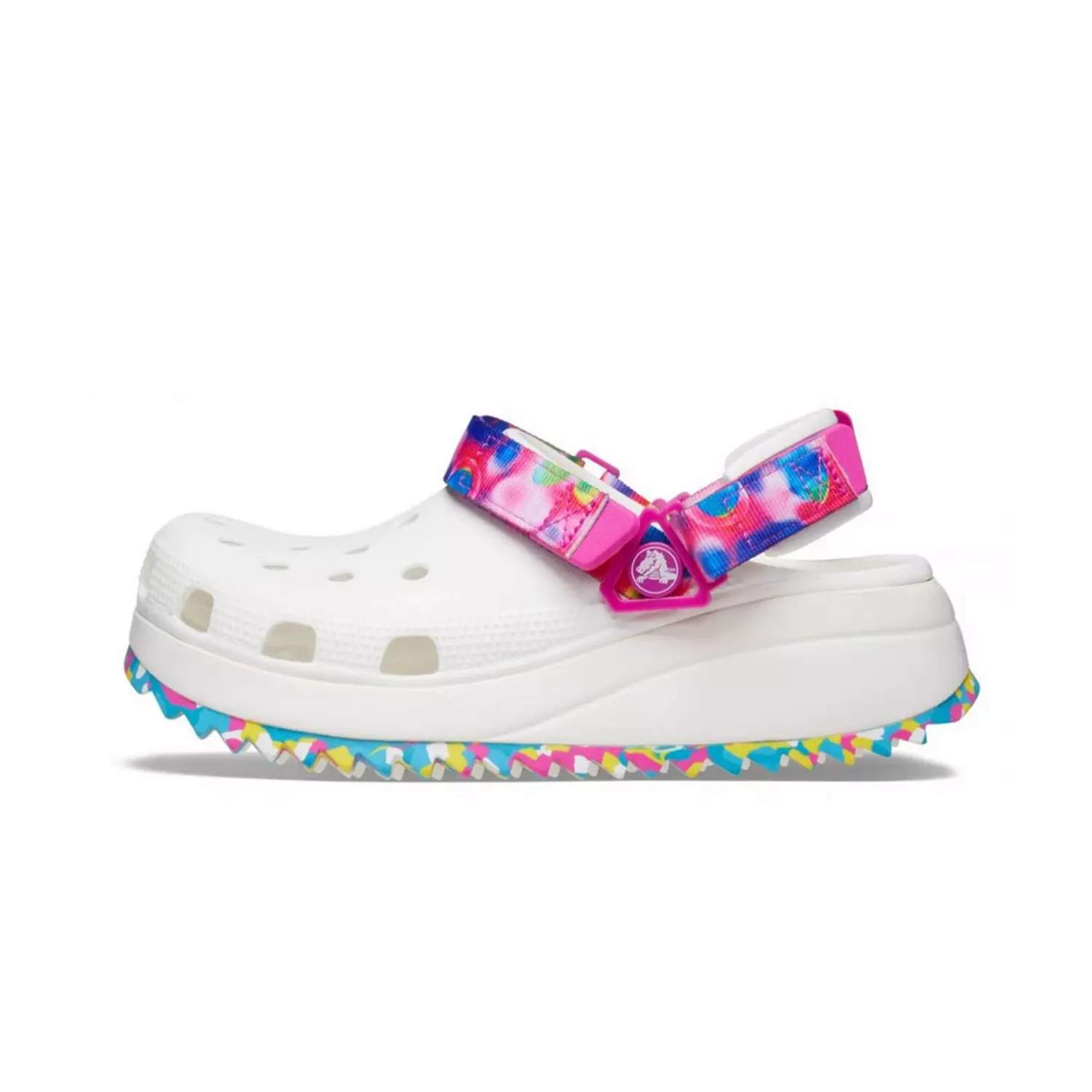 Crocs Classic Hiker Clog Women White x Pink  2