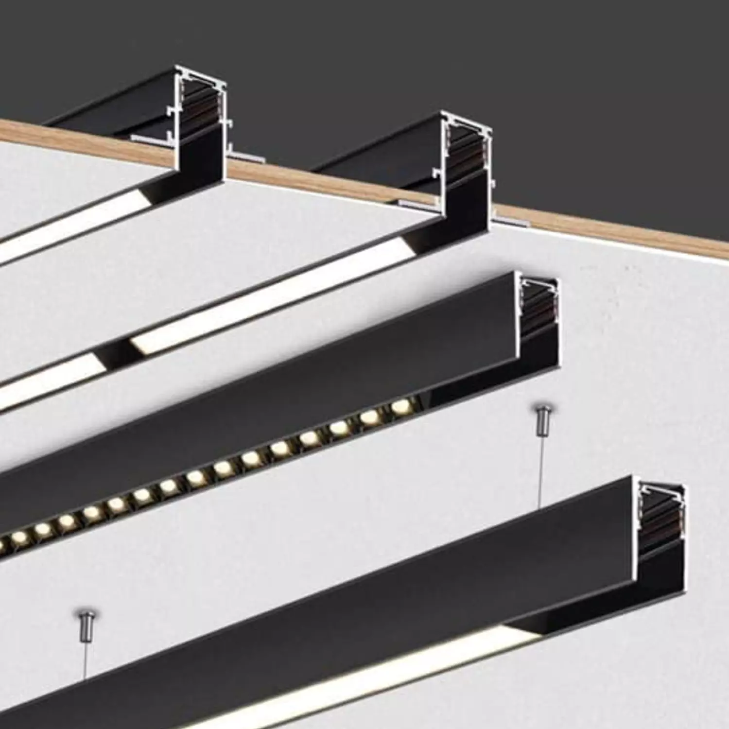 LED Magnetic Track Light hover image