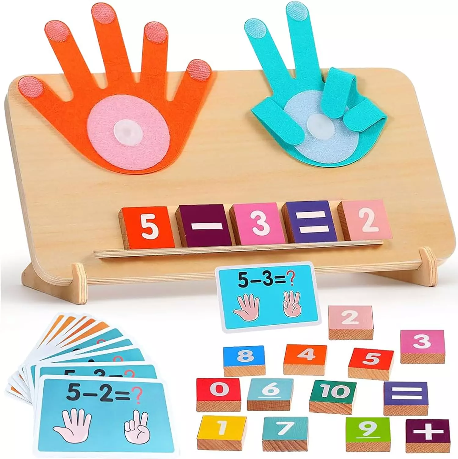 Wooden Math Toy image
