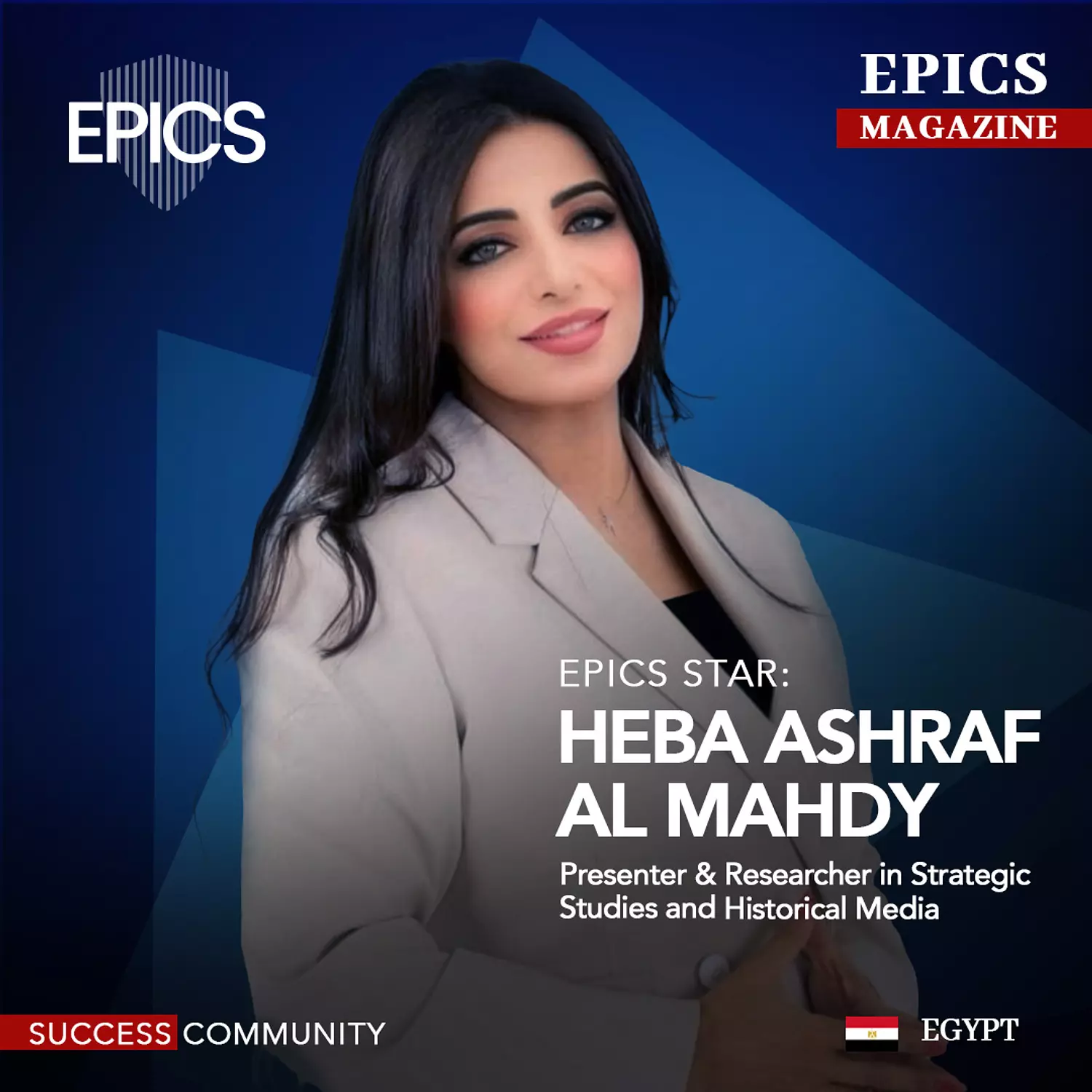 🎖️🌐Heba Ashraf Al Mahdy, (Article)_ Researcher in Strategic Studies and Historical Media.