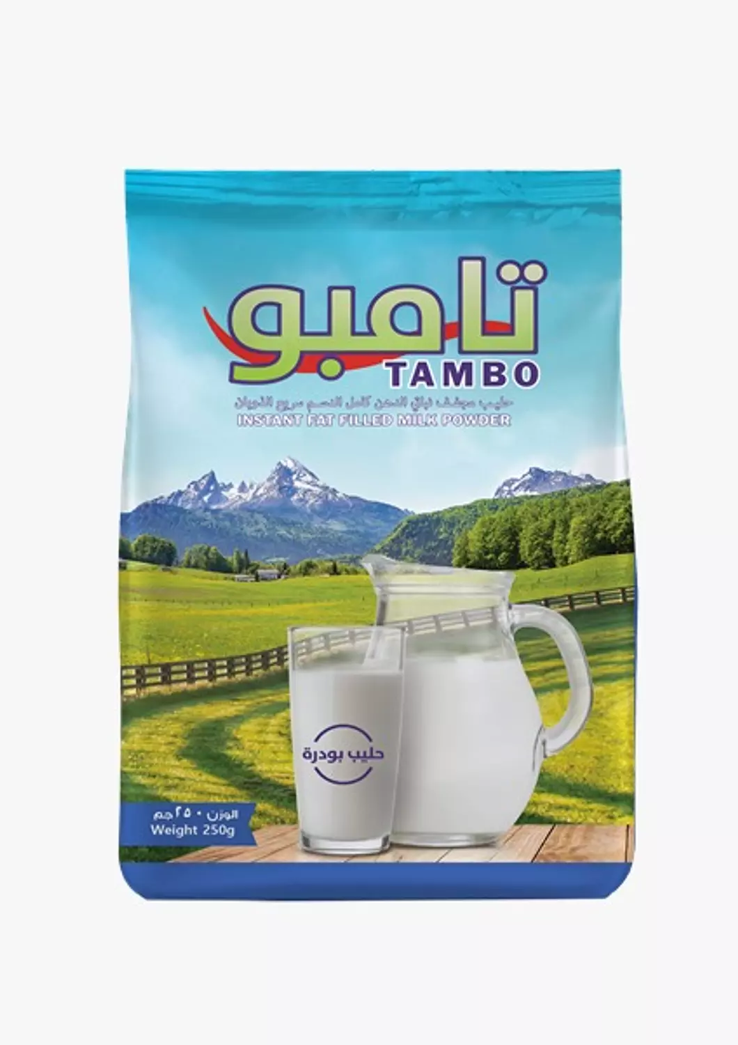 تامبو حليب بودرة نباتي الدهن 250جم كيس   image