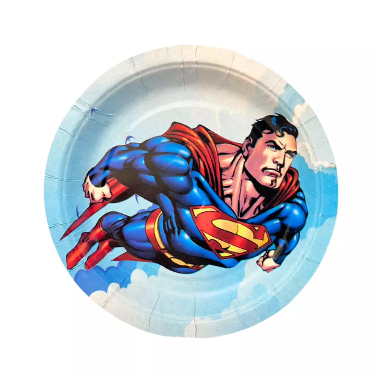 Superman Paper Plates