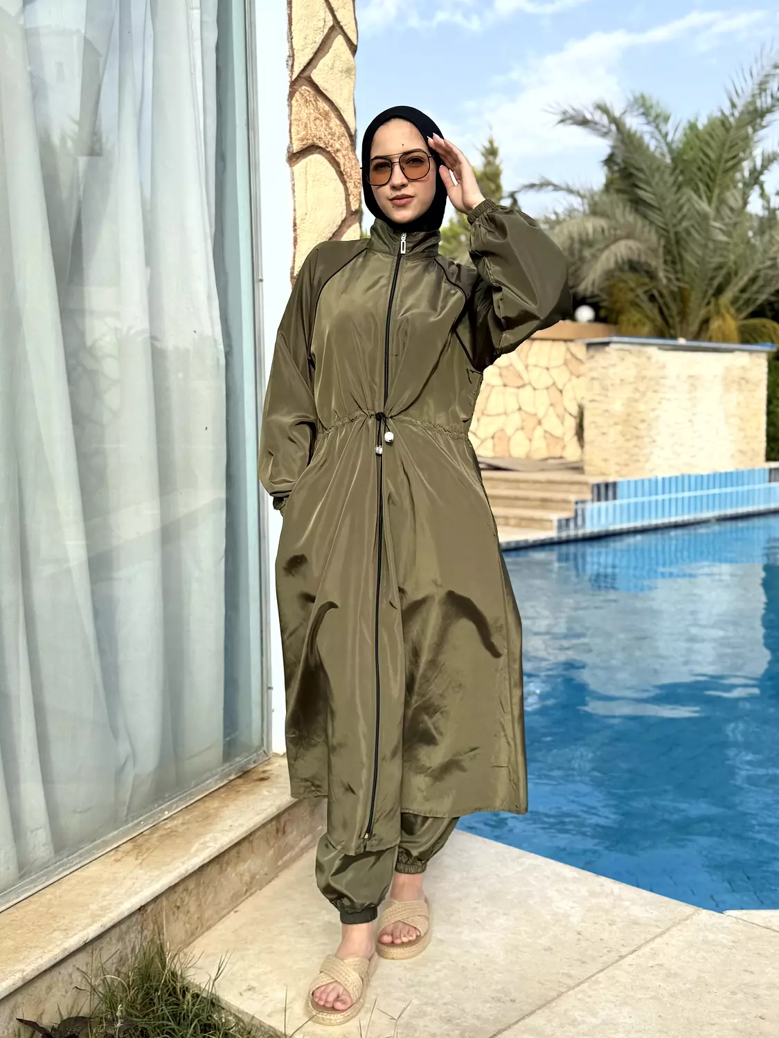 Burkini Code 106 | Olive hover image