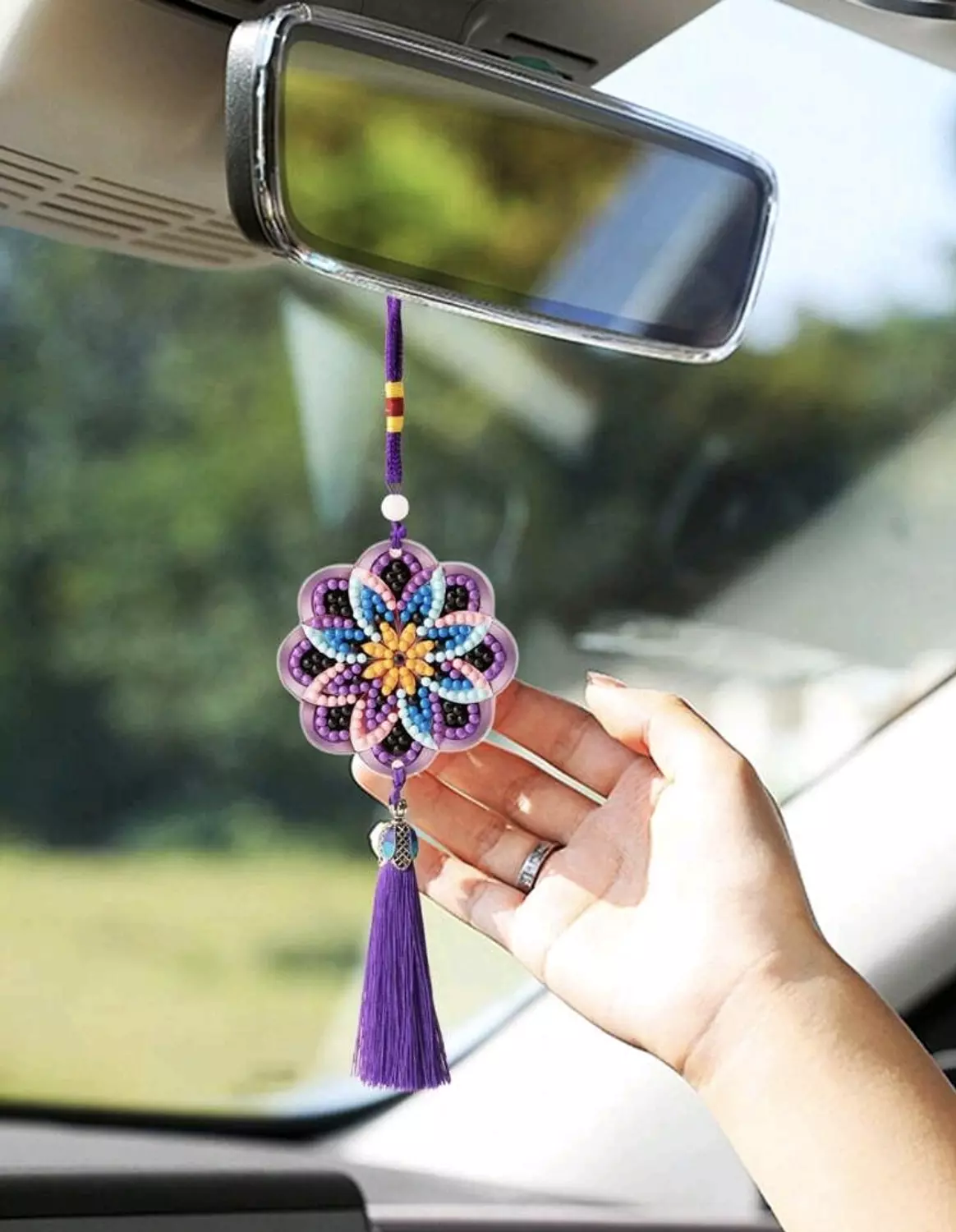 Diamond Painting- Car Hanging Decoration image