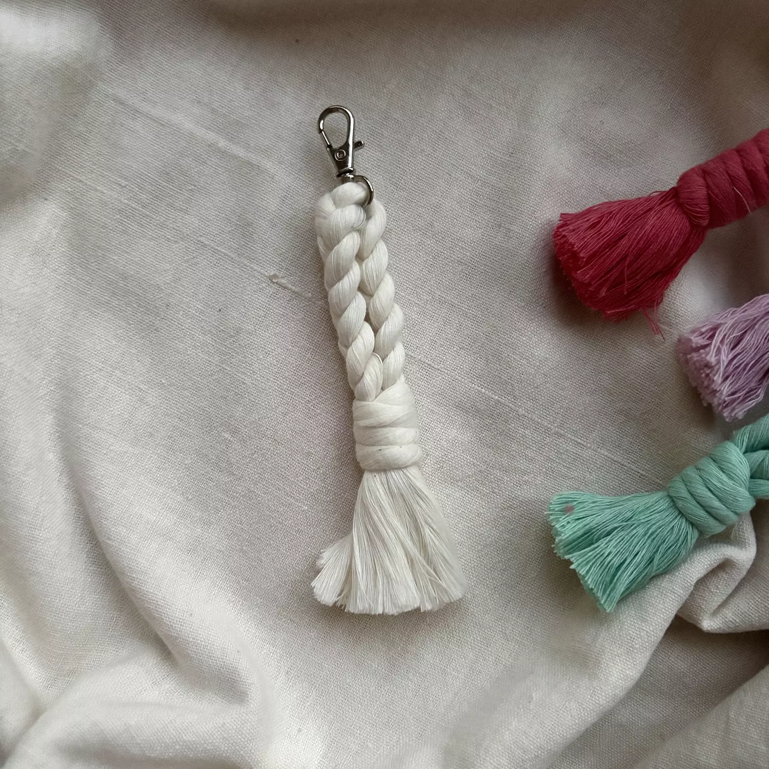Braid Keychain Hook 2