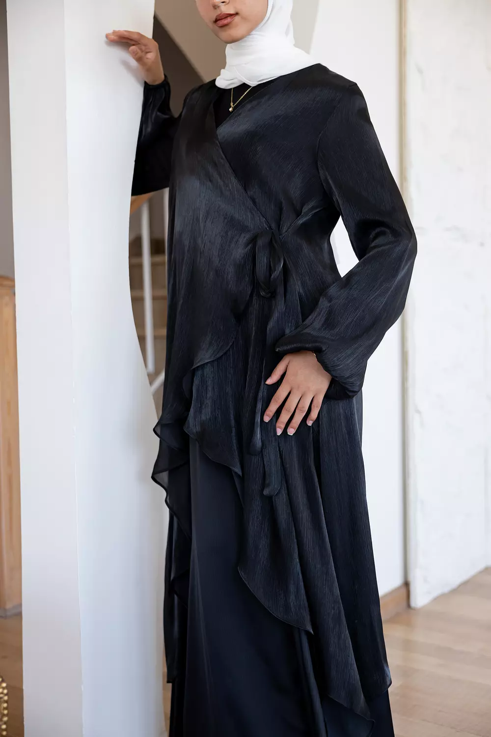 Glimmer Wrap Top 050 2
