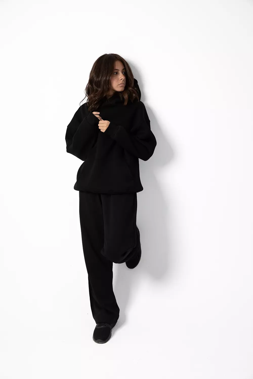 Black Set (Hoodie + Sweatpant) image