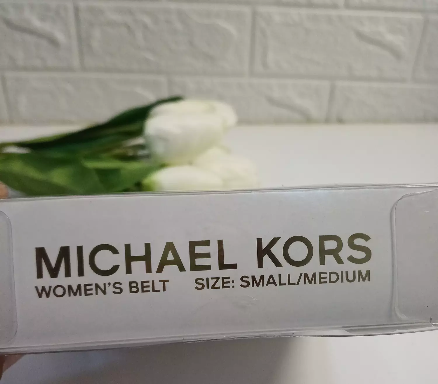 Michael kors (MK) Leather Belt hover image