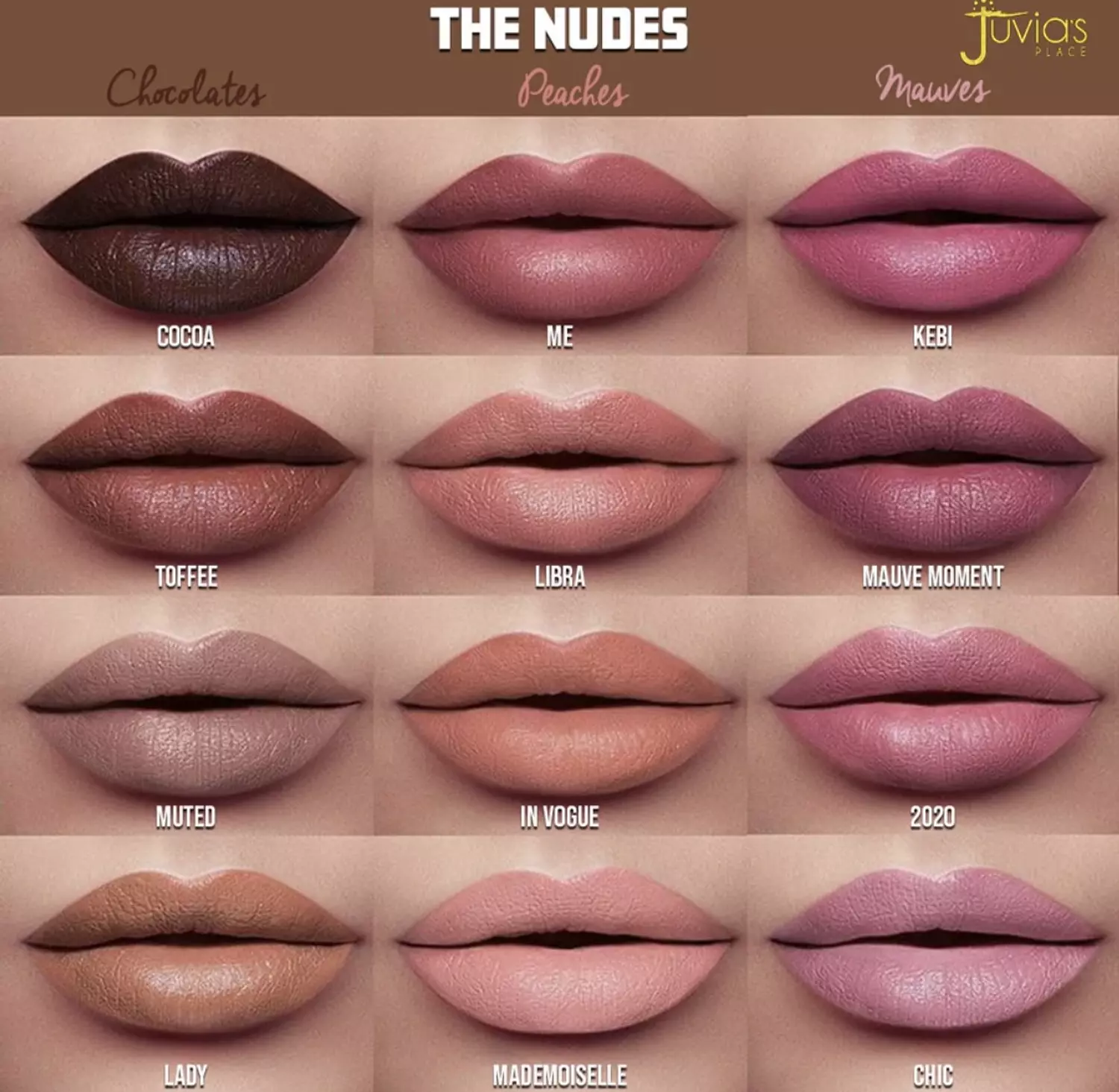 Juvice place The Nude Velvety Matte Lipstick 5