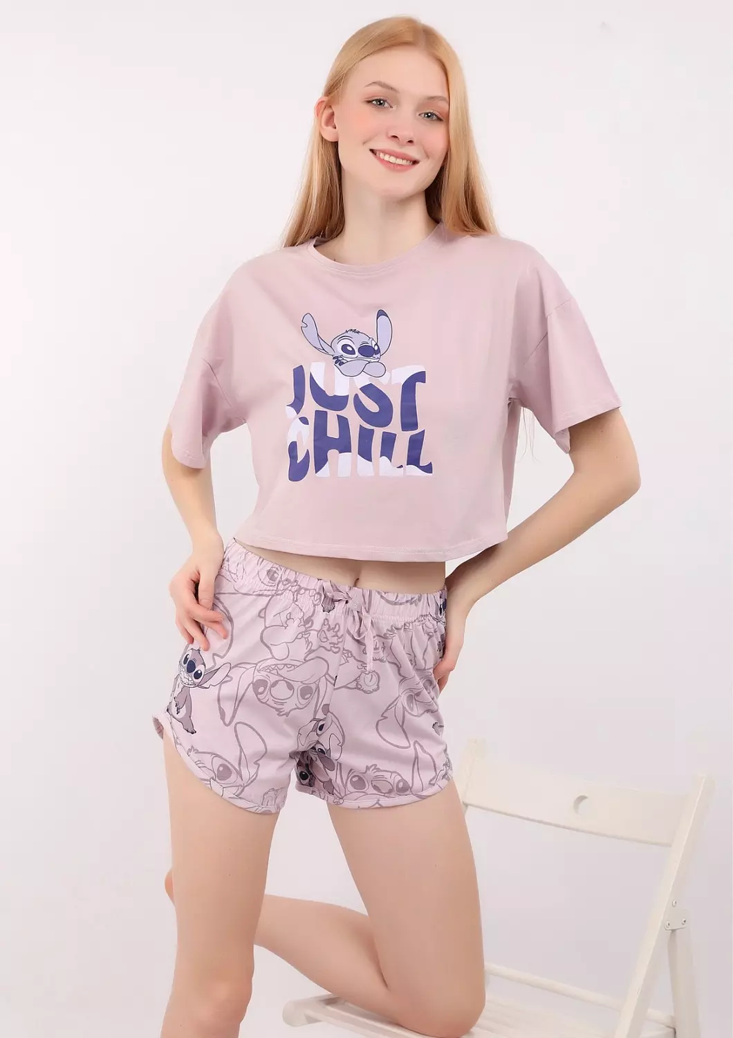 S223 Chilly Stitch Pajama Set 3