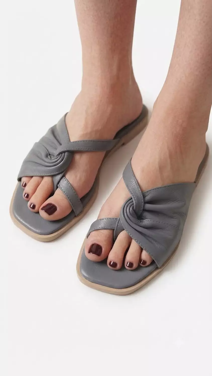 Grey twister sandals image