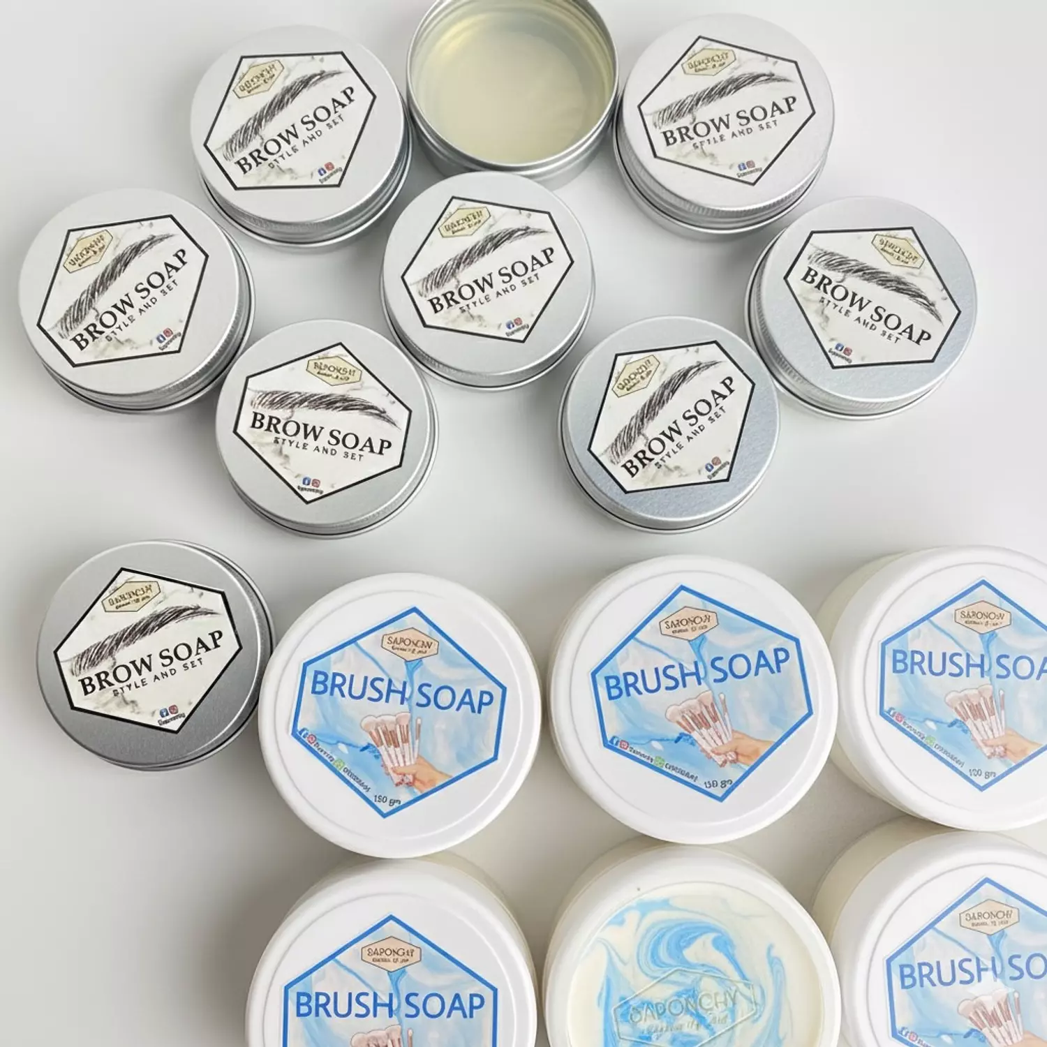 BROWS & BRUSH SOAP BUNDLE hover image