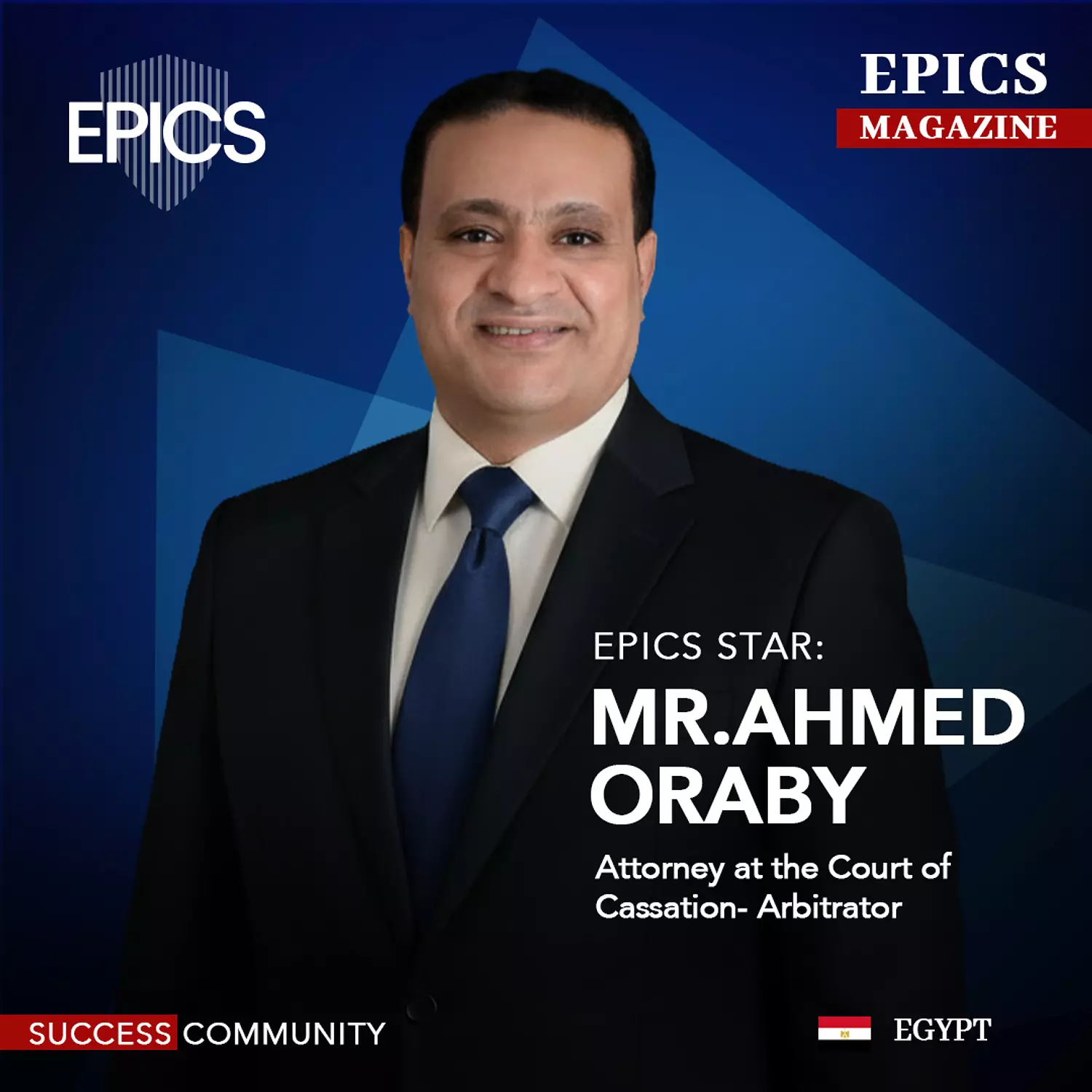 🎖️🌐Mr. Ahmed Oraby,(Article)_ Attorney at the Court of Cassation- Arbitrator image