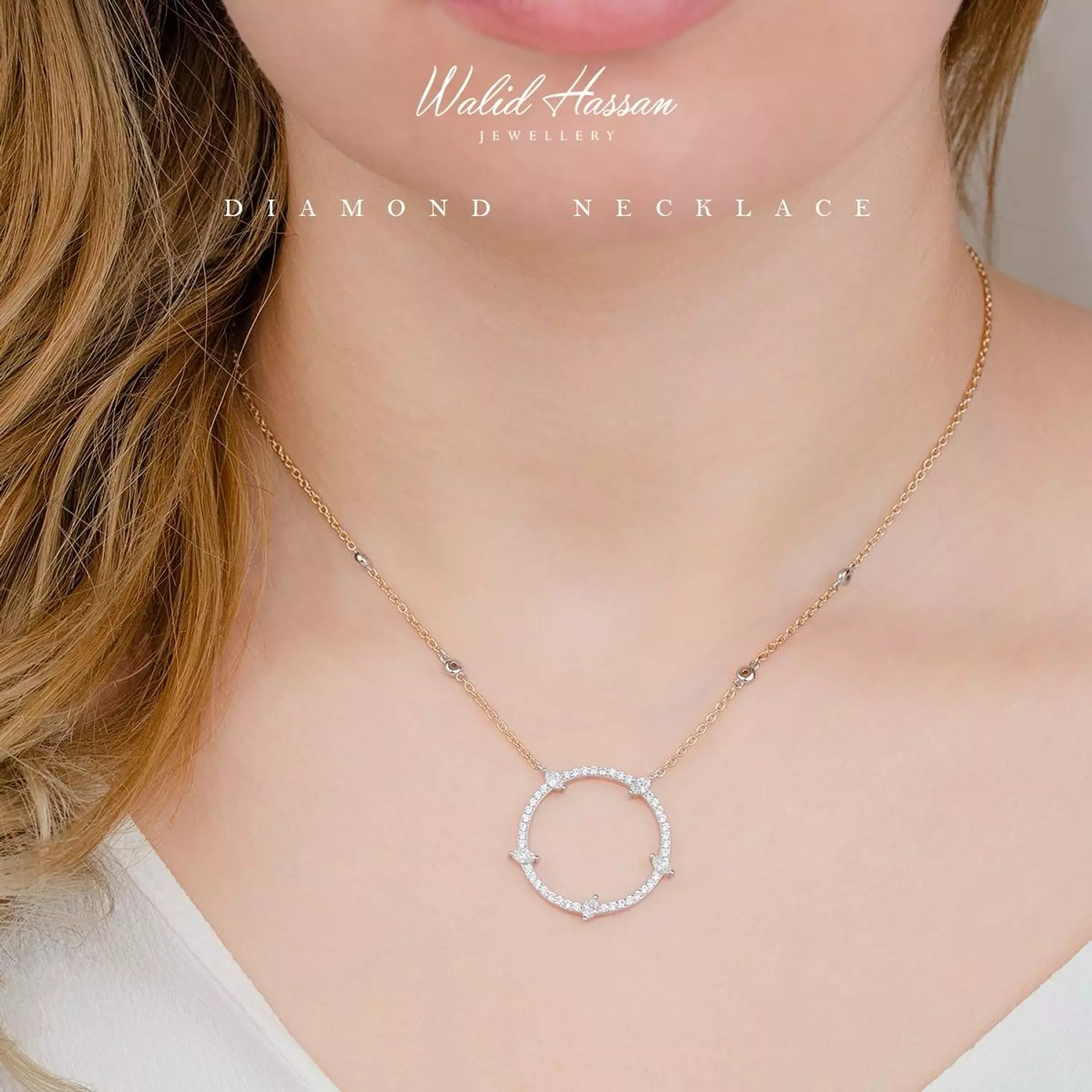 diamond necklace 1131