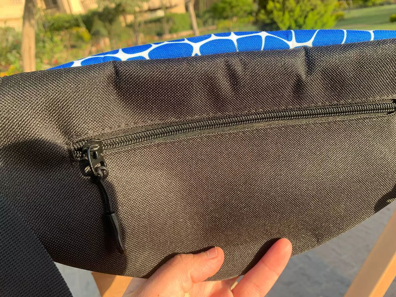 Blue Mosaic Fanny Pack  2