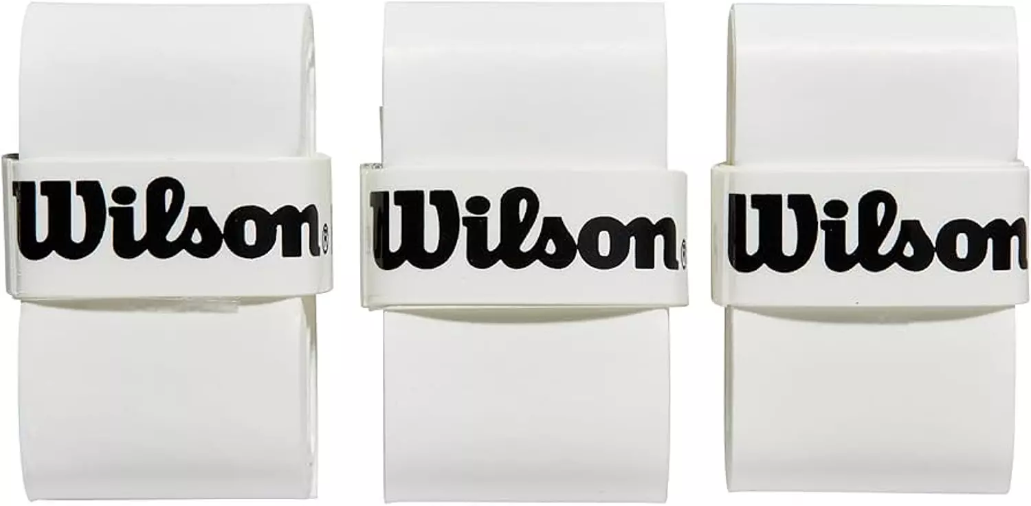 Wilson Profile Padel Comfort White Overgrip (Pack of 3) hover image