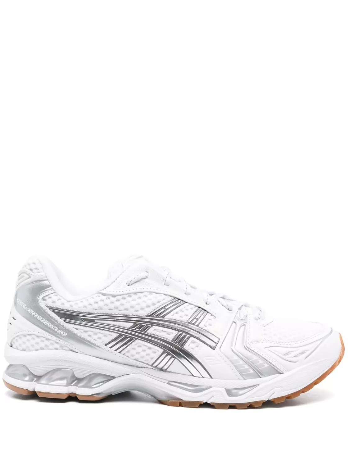 Asics gel kayano white pure silver  image